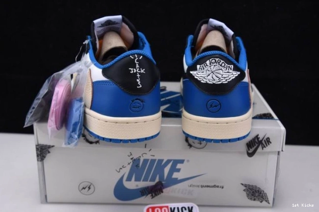 1st Kicks Shoes Low Air x Fragment Jordan Scott DM7866-140 1 Travis Retro x Design 0708